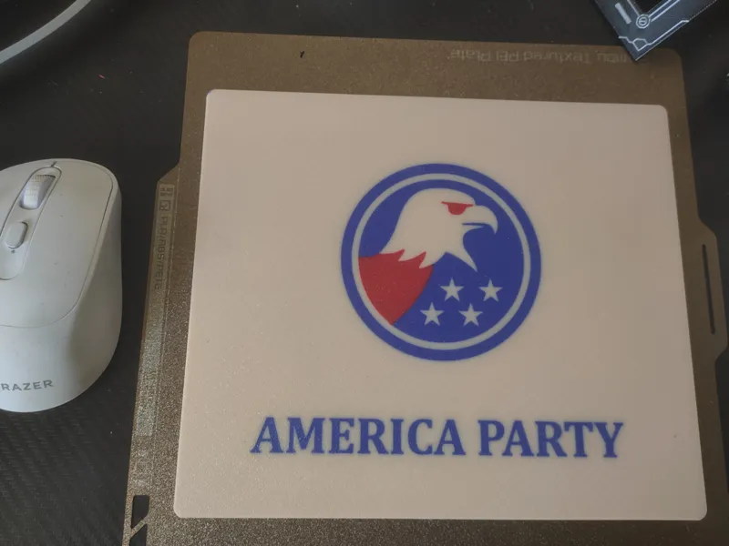 【 Elon Musk】America Party 鼠标垫