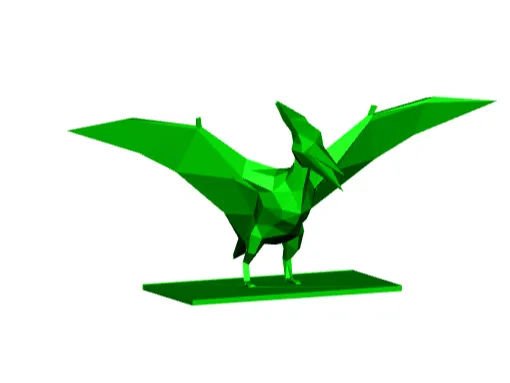 Low-Poly Pterodactyl