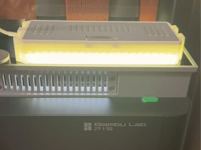 拓竹浮雕套件改造P1S补光灯