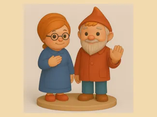 Sandmännchen Oma und Opa