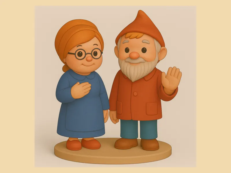 Sandmännchen Oma und Opa