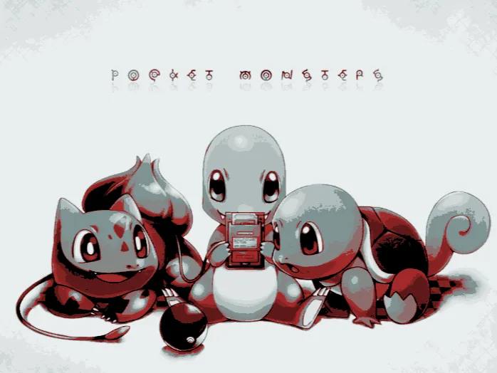 Hueforge Pokemon Bisasam, Glumanda, Schiggy