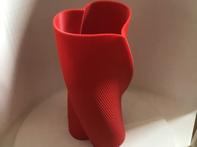 Twisted Heart vase