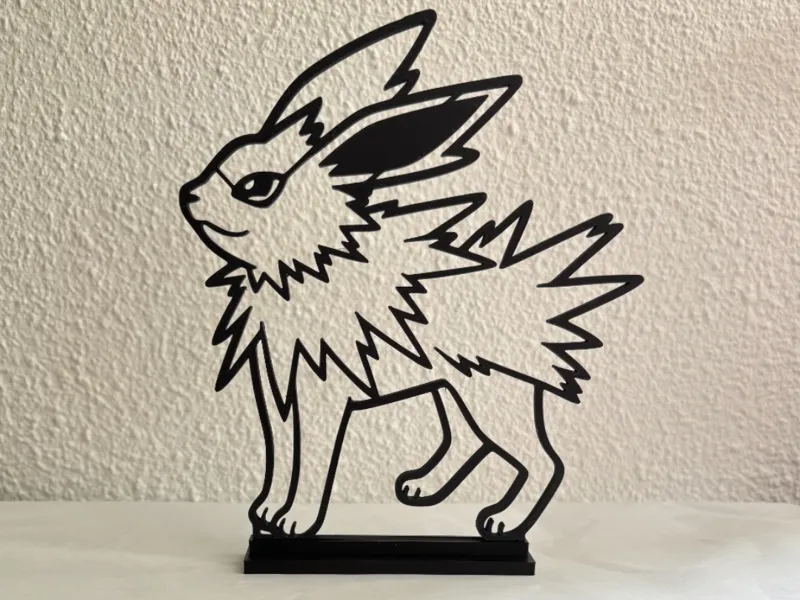 Jolteon Pokémon Line Art