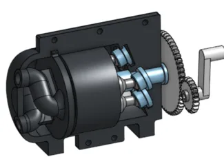 Three Piston Axial Water Pump