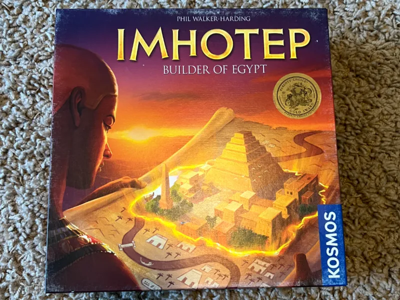 Imhotep Board Game Insert