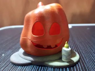 Diorama de la pequeña calabaza
