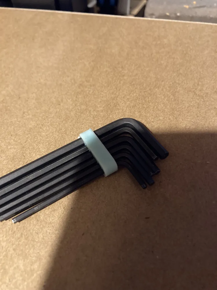 Simple Allan Key Holder - Free 3D Print Model - MakerWorld