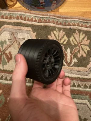 Iego Compatible race car wheel