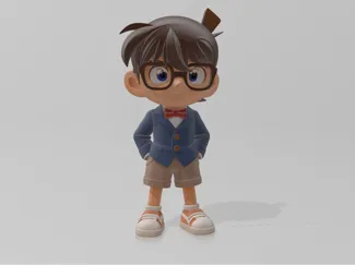 Conan Edogawa 3D Model（江户川柯南 3D 模型 ）