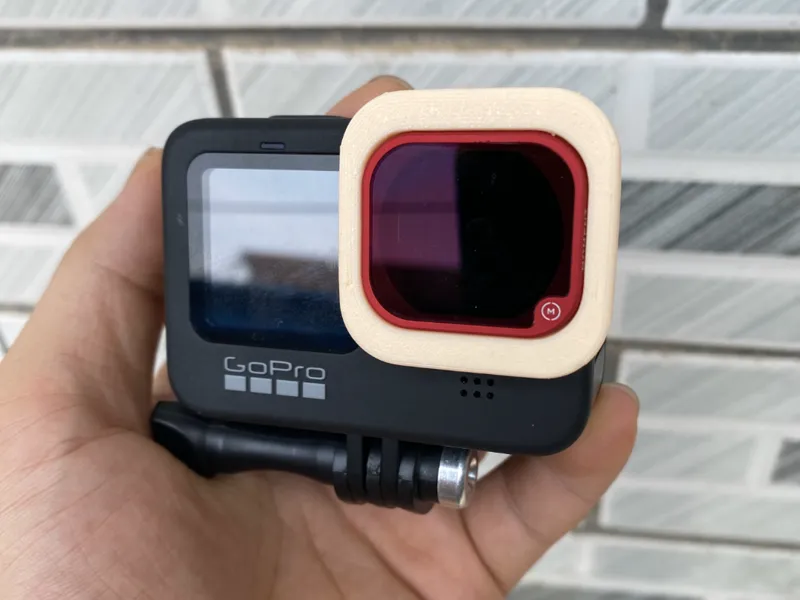 GoPro9减光滤镜ND滤镜通用改装滤镜适配运动相机滤镜转接环