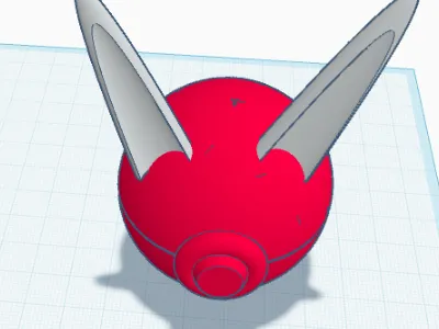 poke ball with ears
