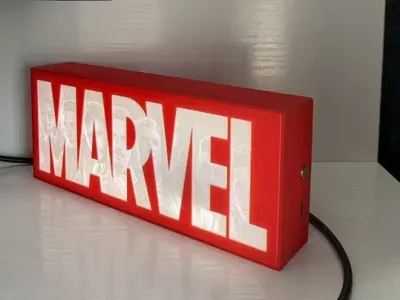 Marvel Lamp Box - Type-C Charging Version