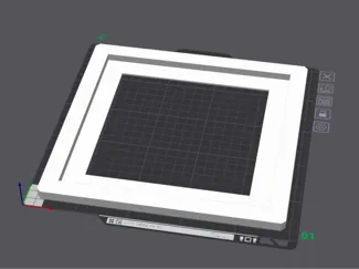 marco para 20x20com