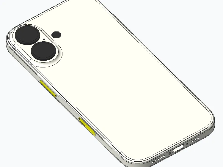 Iphone17 1：1模型拆件打印