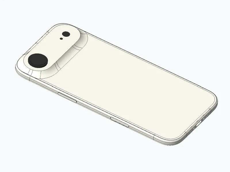 Iphone17 air 1：1模型拆件打印