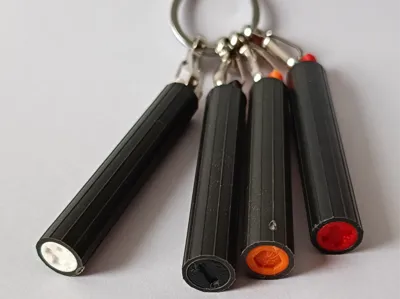 EDC Bit Tube – End Caps for Dog Poop Bag Rolls