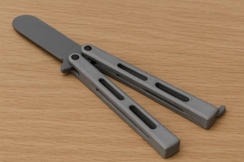 Balisong - Butterfly Knife Trainer Fidget Toy by aguyonearth MakerWorld ...