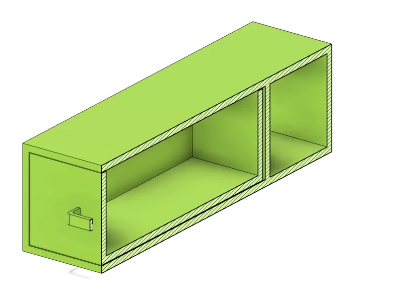 Secret hidden compartment box