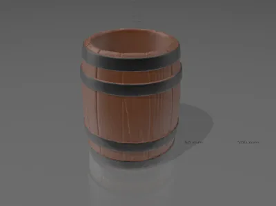 Barrel (pen holder / vase)