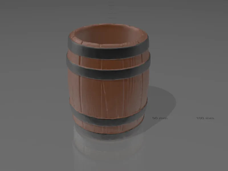 barile (portapenne / vaso)