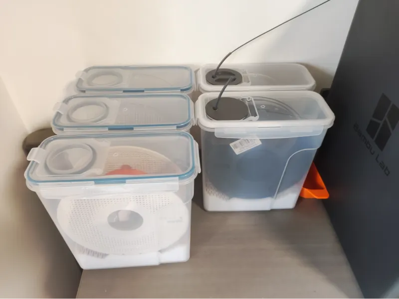 4L杂粮盒改造 · 3D打印耗材收纳底座