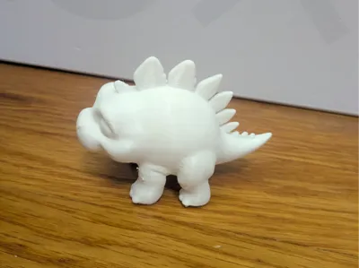 Friendly Stegosaurus