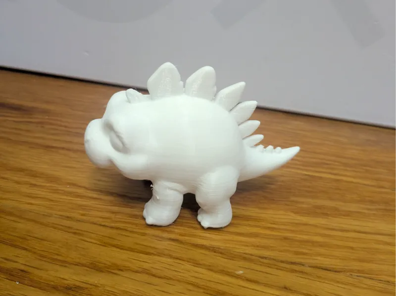 Friendly Stegosaurus