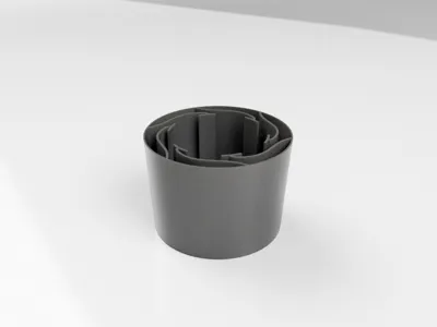 Customizable Cupholder Can adapter.