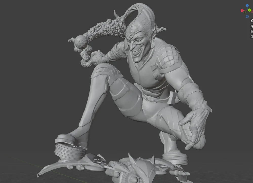 Life Size Green Goblin Glider Ambush Edition - Free 3D Print Model ...