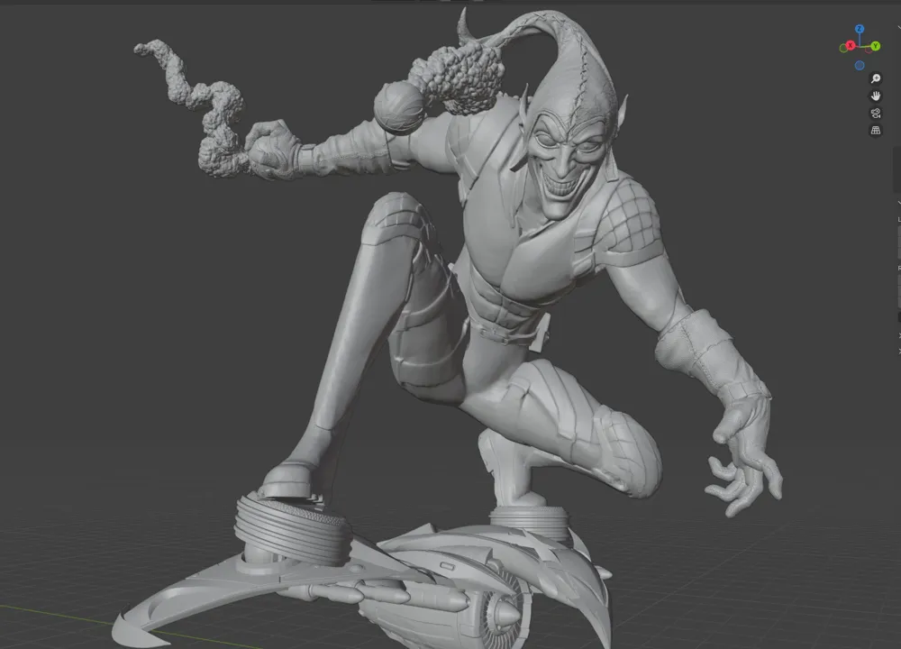 Life Size Green Goblin Glider Ambush Edition - Free 3D Print Model ...