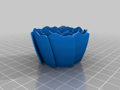 Snap-on Flower Caps or Fixtures for LEDs 