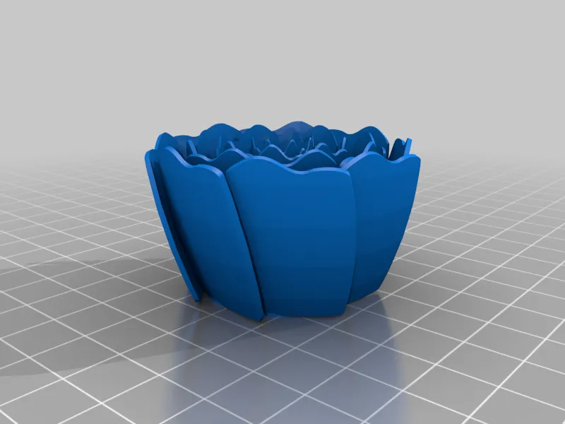 Snap-on Flower Caps or Fixtures for LEDs 