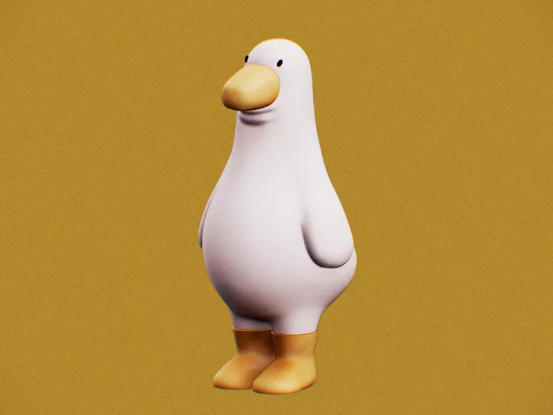 Super dumb double chin Mr.Duck