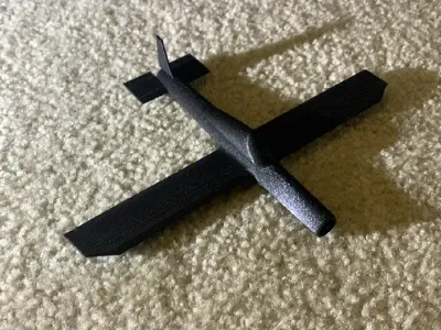 Model of Center Seat Airplane
