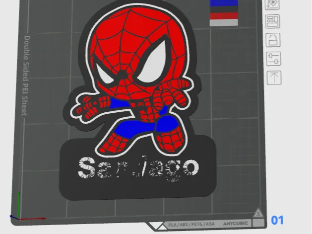 luminaria homem aranha Santiago
