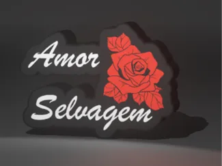 Amor Selvagem luminaria
