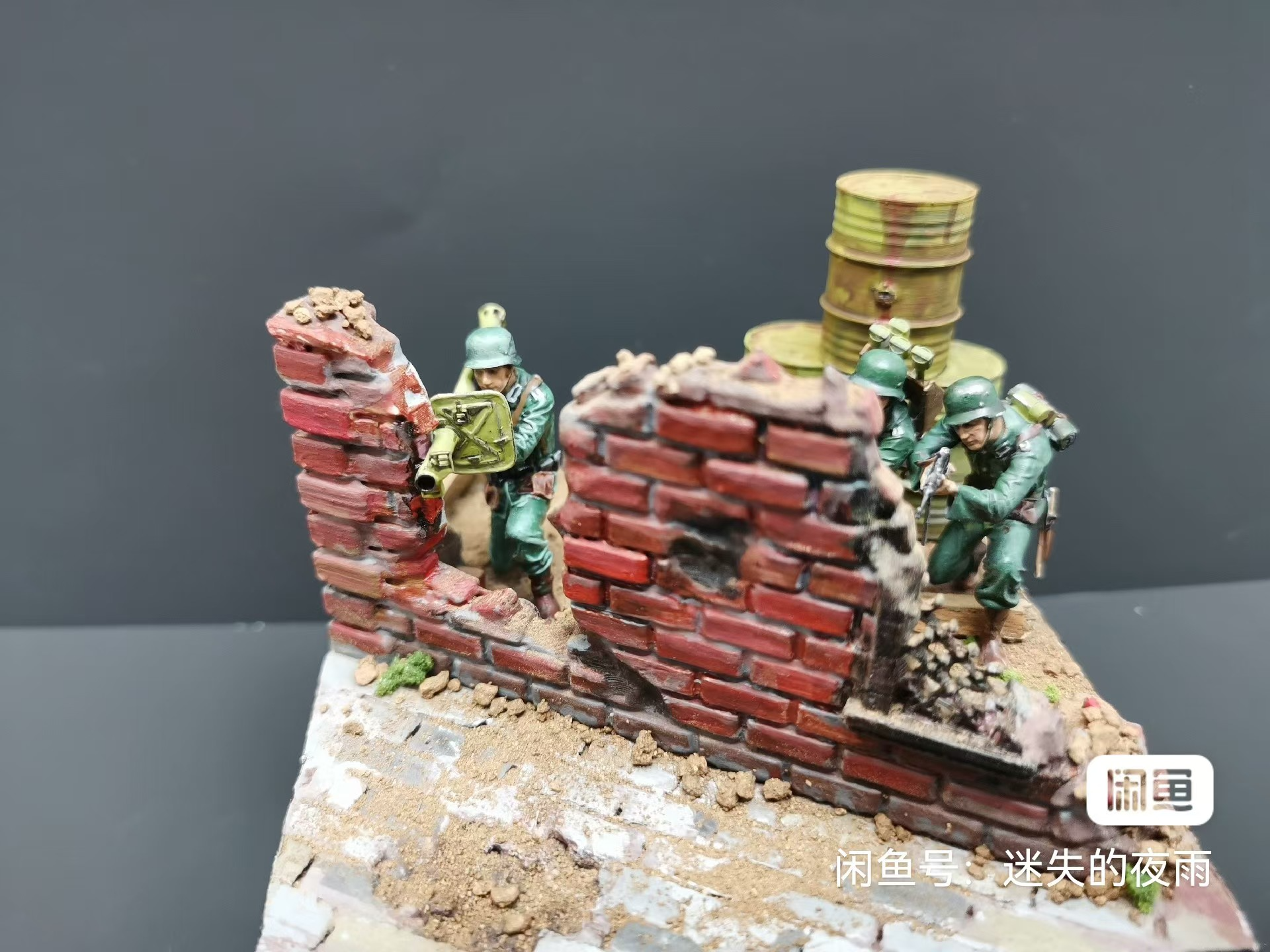 废墟模型，无需支撑，可搭配1/35兵人