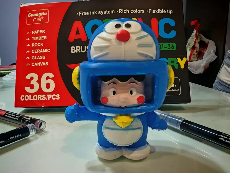 哆啦A梦—哆啦a梦与胖虎的合体联名款