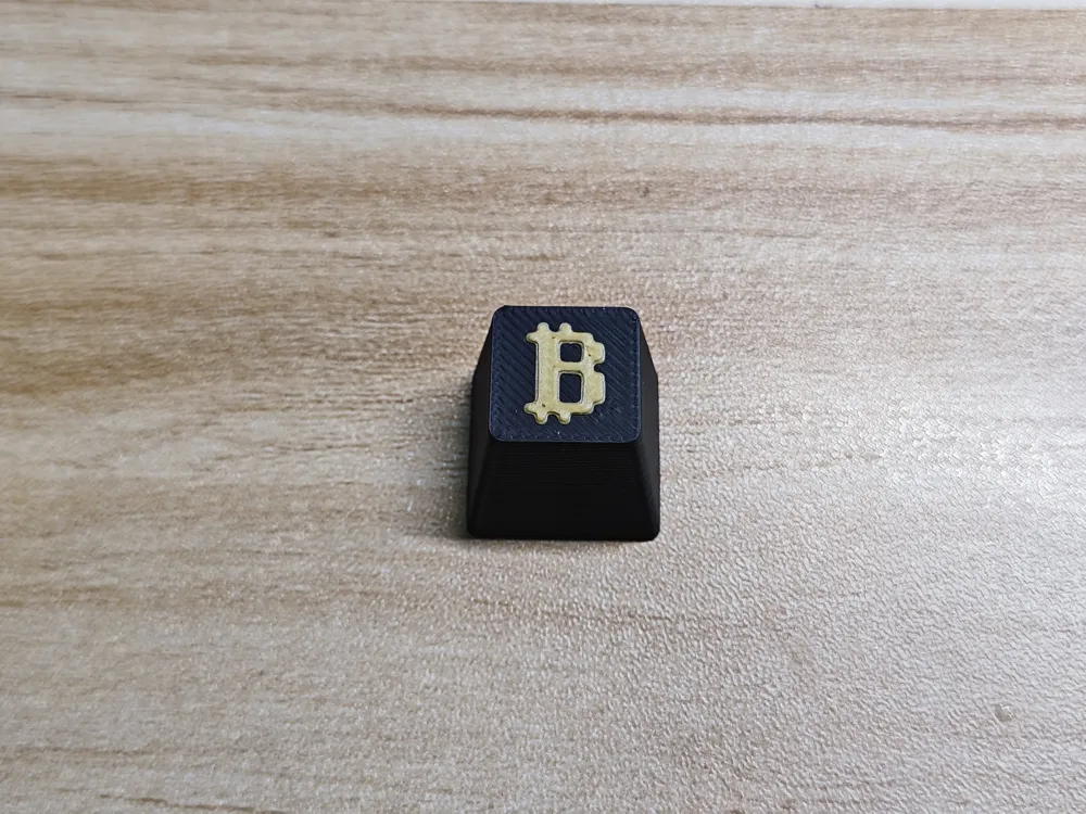 Bitcoin keycap by 的y MakerWorld: Download Free 3D Models
