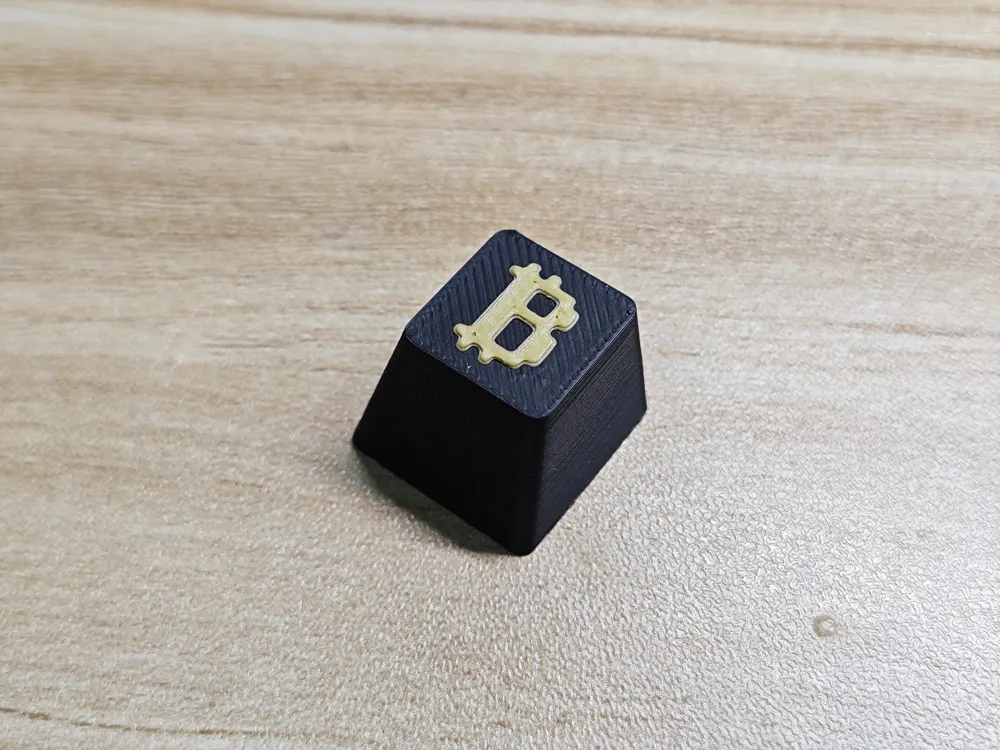 Bitcoin keycap by 的y MakerWorld: Download Free 3D Models
