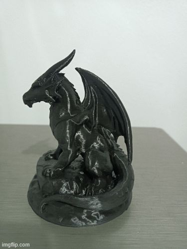 Majestic Cliffside Dragon – Miniature 