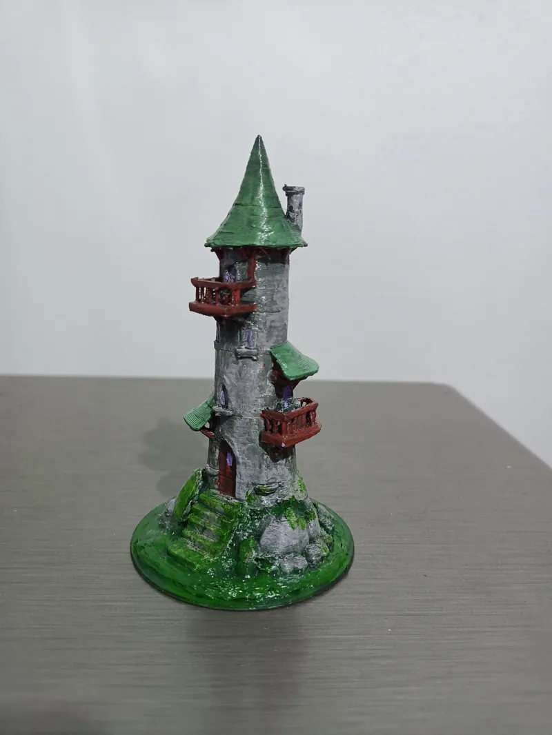 Wizard’s Tower – RPG Terrain & Display Model