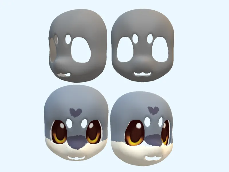 yet another fursuit base i haven't printed