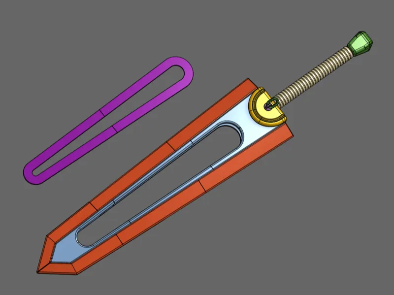 Berserk Guts Dragon Slayer Inspired Baby Rattle