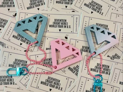 Seventeen Carat Keychain