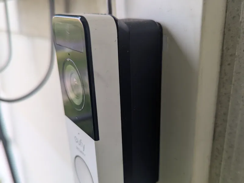 Eufy 2E doorbell solar mount