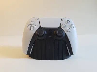 PS5 Controller Holder with Cable Storage
