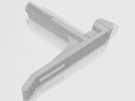 TEKsport Xcess Footpeg clip
