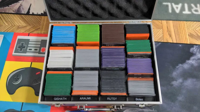 MTG "Tattoo case" 12-16 deck storage case inserts